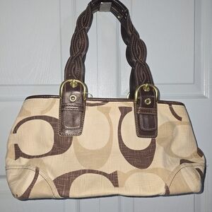 COACH VINTAGE BREADED STRAPS SOHO SHOULDER BAG